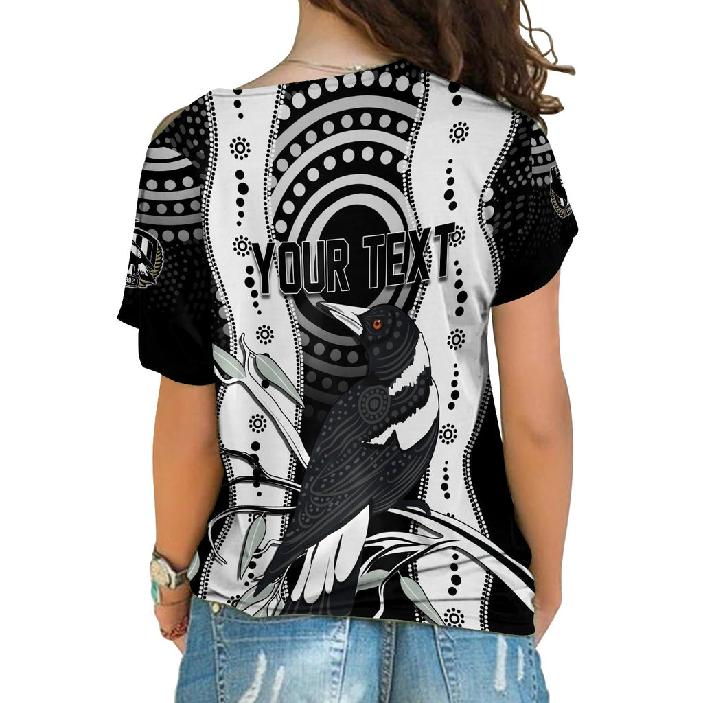 personalised-collingwood-magpies-aboriginal-cross-shoulder-shirt-artsy-vibes