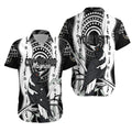 Personalised Collingwood Magpies Aboriginal Hawaiian Shirt Artsy Vibes - Vibe Hoodie Shop