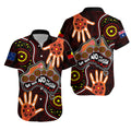 Australia Indigenous Hawaiian Shirt We Vote NO To Division Aboriginal Map LT7