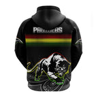 Black Panthers Rugby League Aborigina Hoodie - LT2