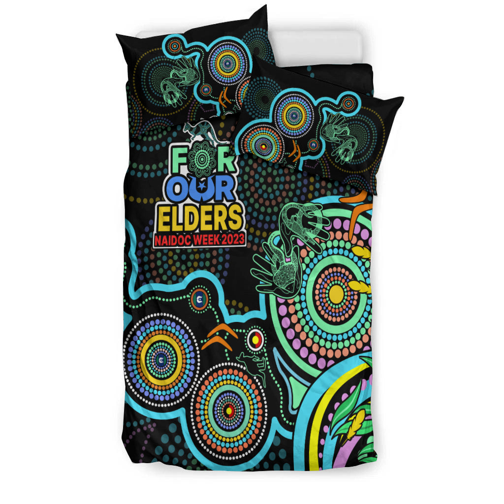 naidoc-week-2023-bedding-set-indigenous-tribal-ver02-aqua