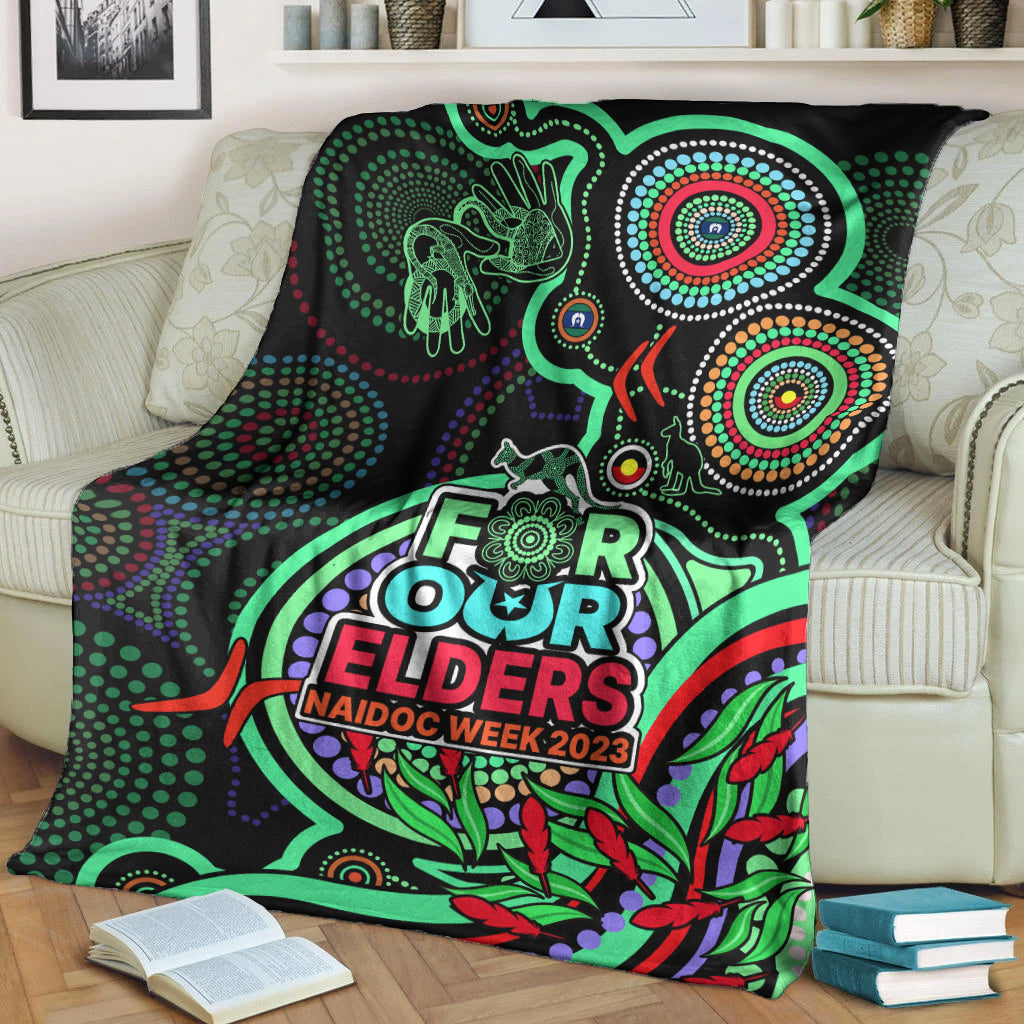 naidoc-week-2023-blanket-indigenous-tribal-ver02-green