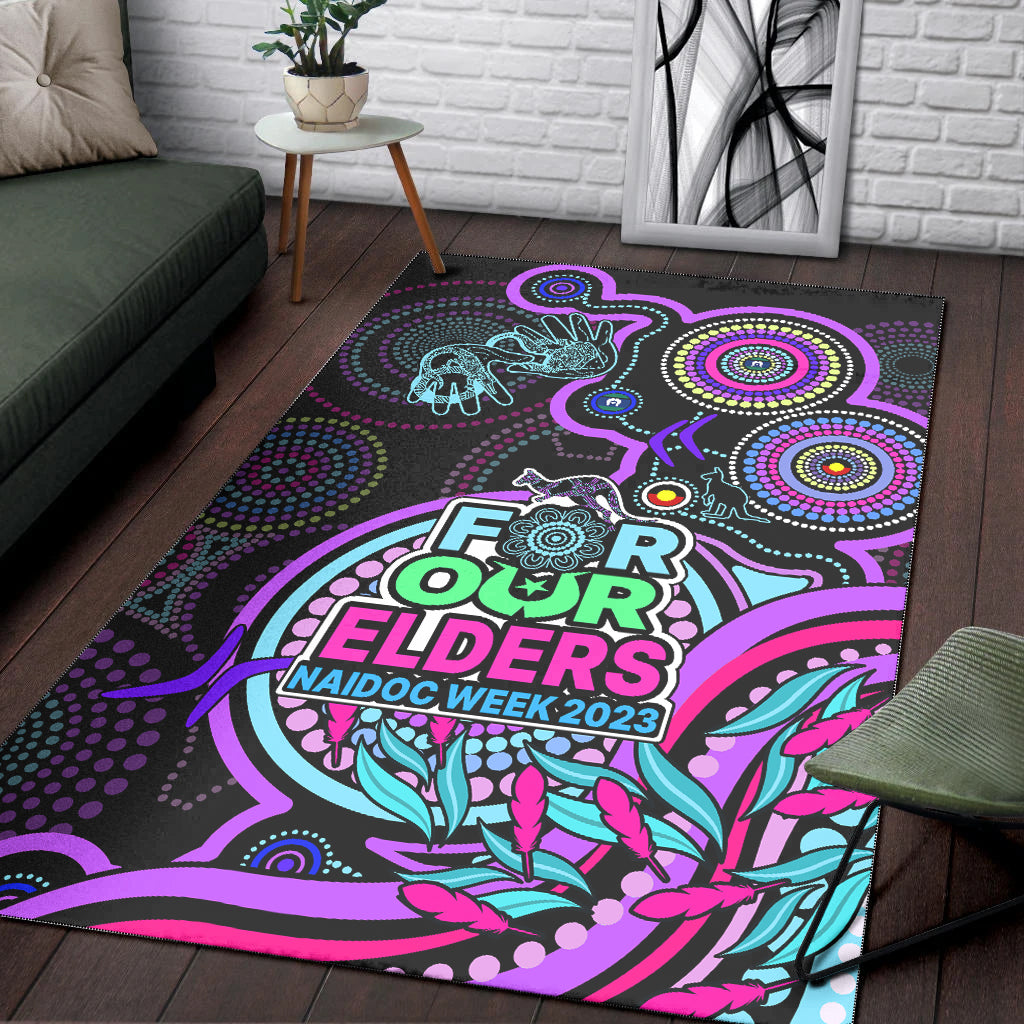 naidoc-week-2023-area-rug-indigenous-tribal-ver02-purple