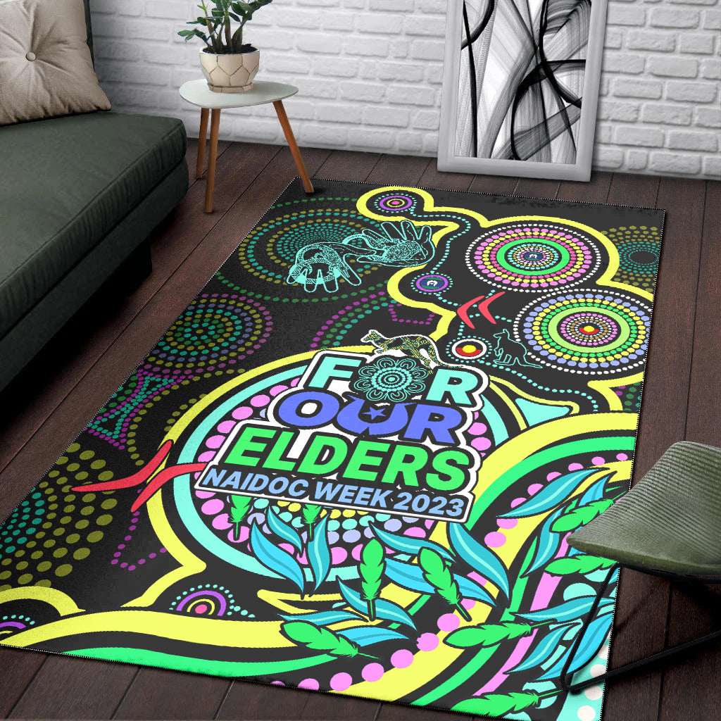 naidoc-week-2023-area-rug-indigenous-tribal-ver02-yellow