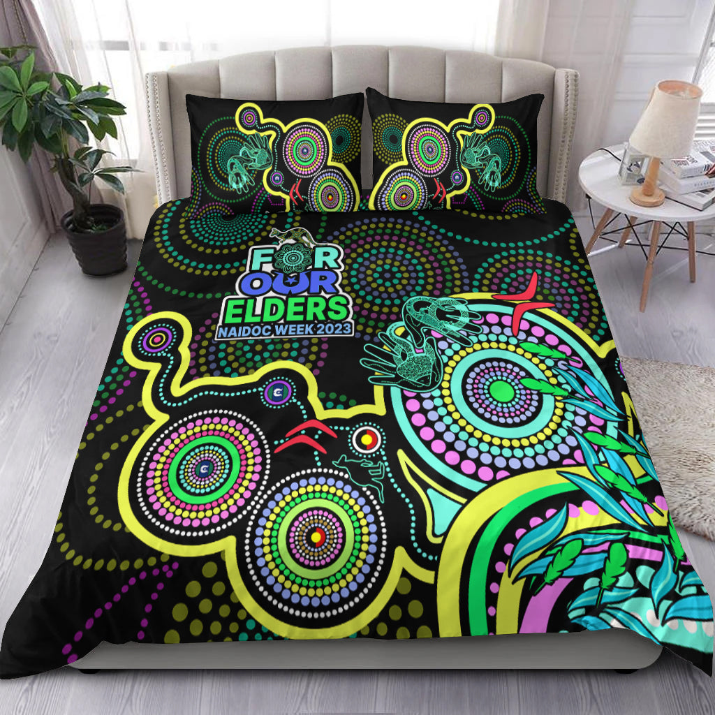 naidoc-week-2023-bedding-set-indigenous-tribal-ver02-yellow