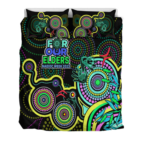 naidoc-week-2023-bedding-set-indigenous-tribal-ver02-yellow