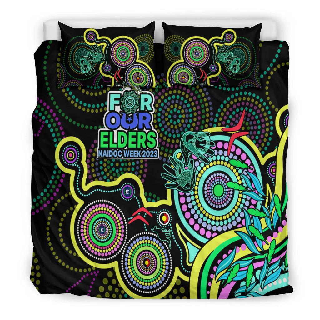 naidoc-week-2023-bedding-set-indigenous-tribal-ver02-yellow