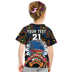 custom-adelaide-crows-football-kid-t-shirt-boomerang-indigenous-dots