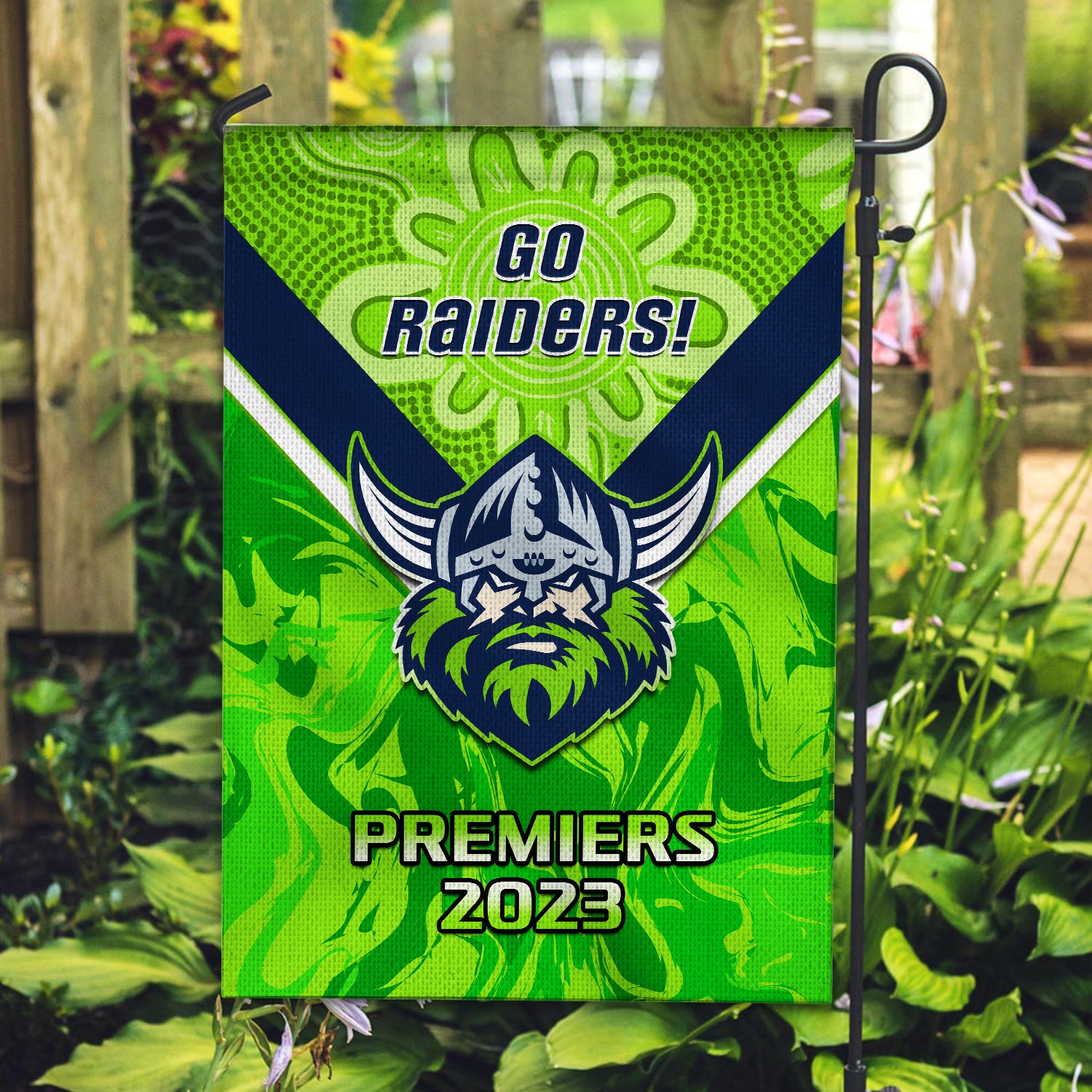 raiders-rugby-garden-flag-aboriginal-go-premiers-2023