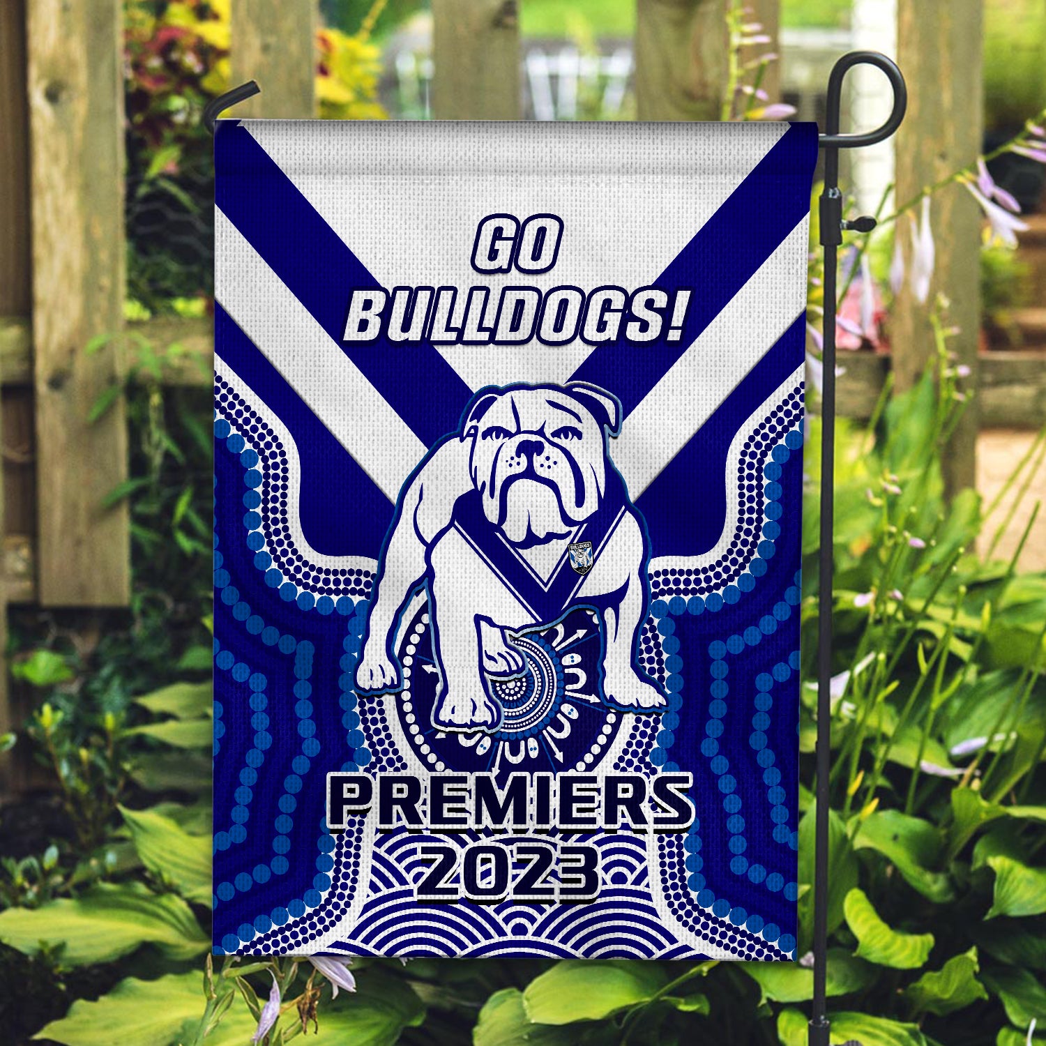 bulldogs-rugby-garden-flag-aboriginal-go-premiers-2023