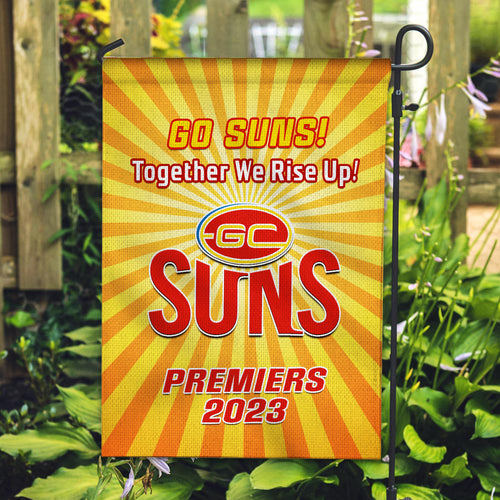 gold-coast-football-garden-flag-suns-go-premiers-2023