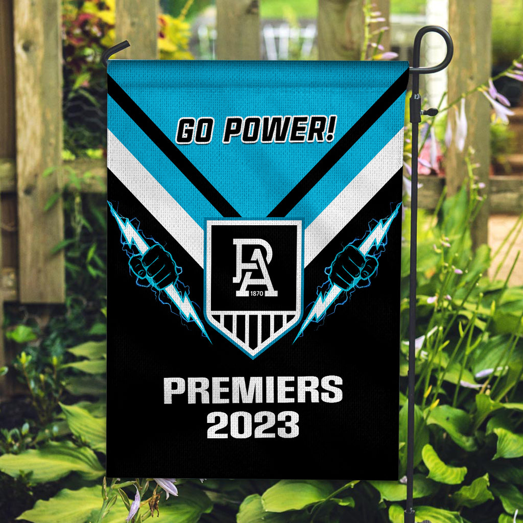 port-adelaide-football-garden-flag-power-go-premiers-2023