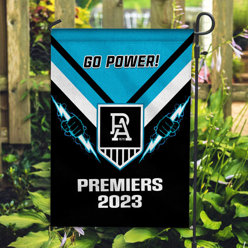 port-adelaide-football-garden-flag-power-go-premiers-2023