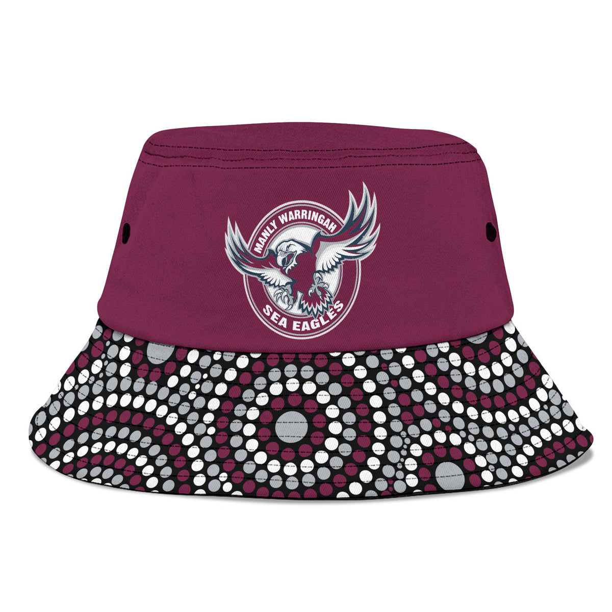 sea-eagles-rugby-bucket-hat-2023-indigenous-art-unique-version