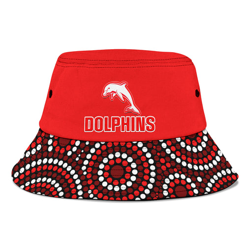 dolphins-rugby-bucket-hat-2023-indigenous-art-unique-version