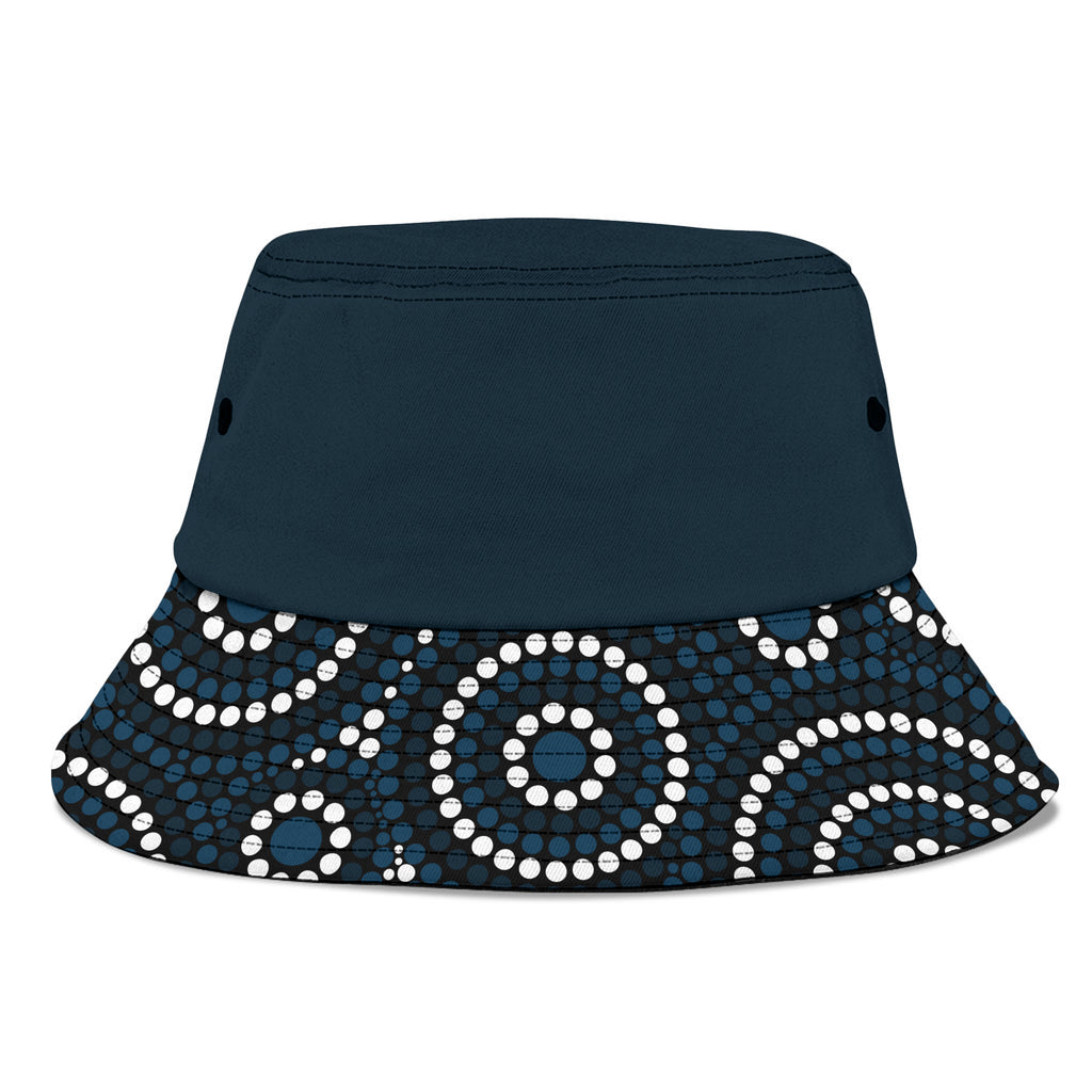 carlton-blues-football-bucket-hat-2023-indigenous-art-unique-version