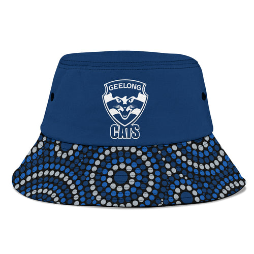 geelong-cats-football-bucket-hat-2023-indigenous-art-unique-version