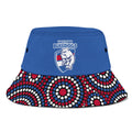 western-bulldogs-football-bucket-hat-2023-indigenous-art-unique-version
