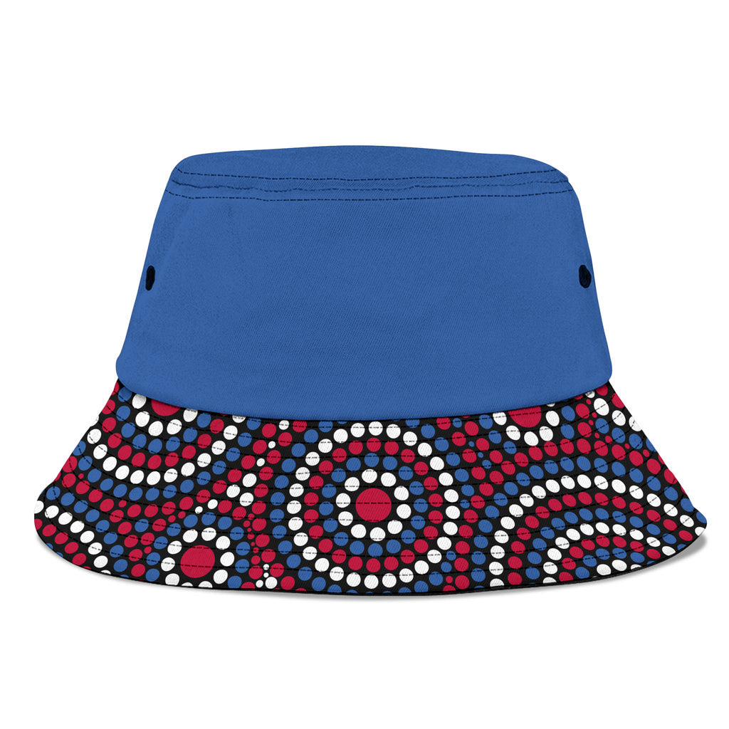 western-bulldogs-football-bucket-hat-2023-indigenous-art-unique-version