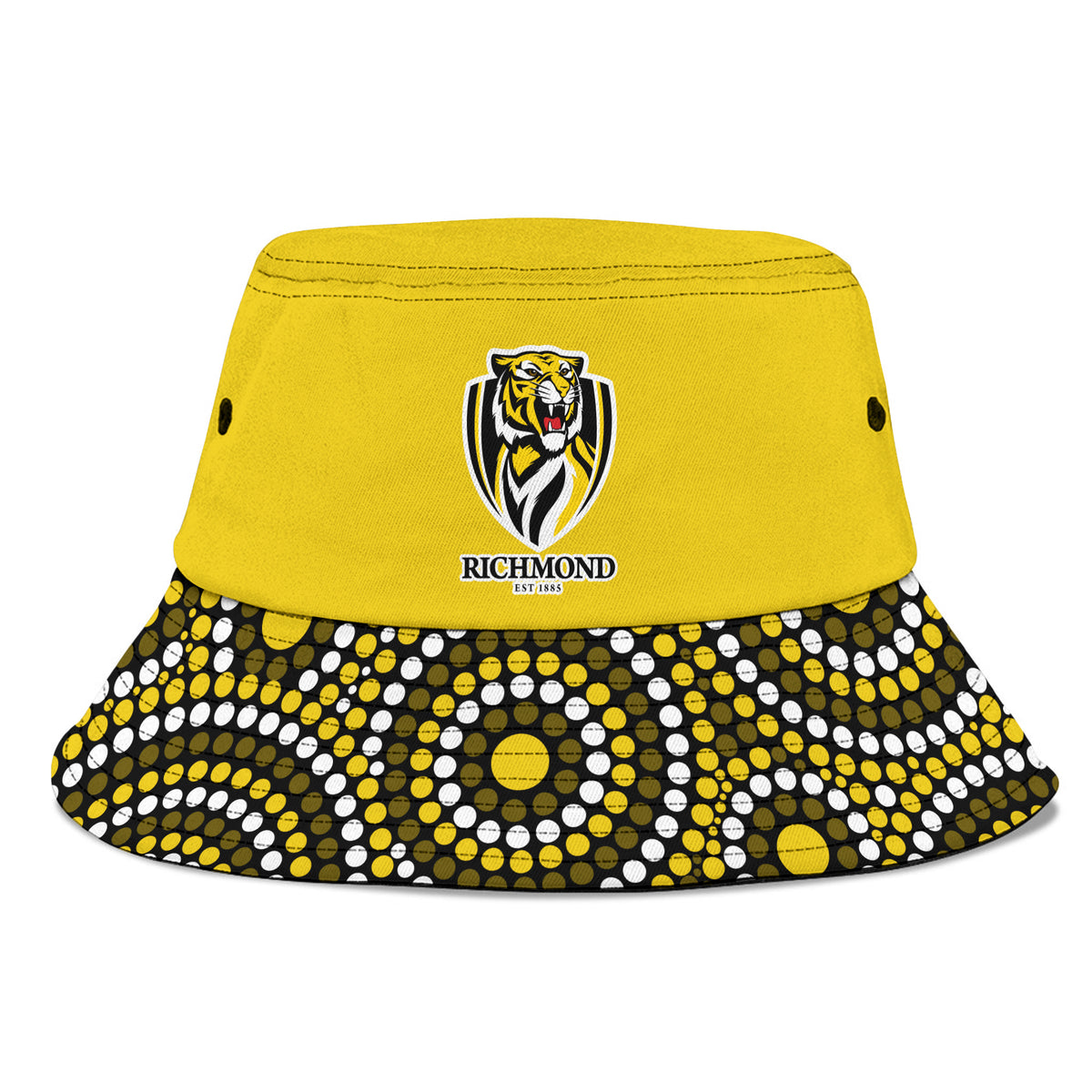 richmond-football-bucket-hat-2023-indigenous-art-unique-version
