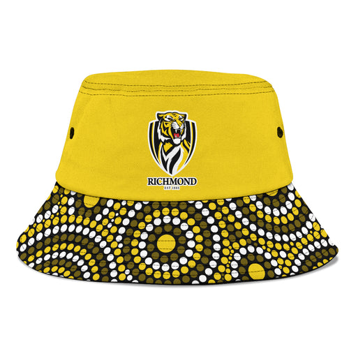 richmond-football-bucket-hat-2023-indigenous-art-unique-version