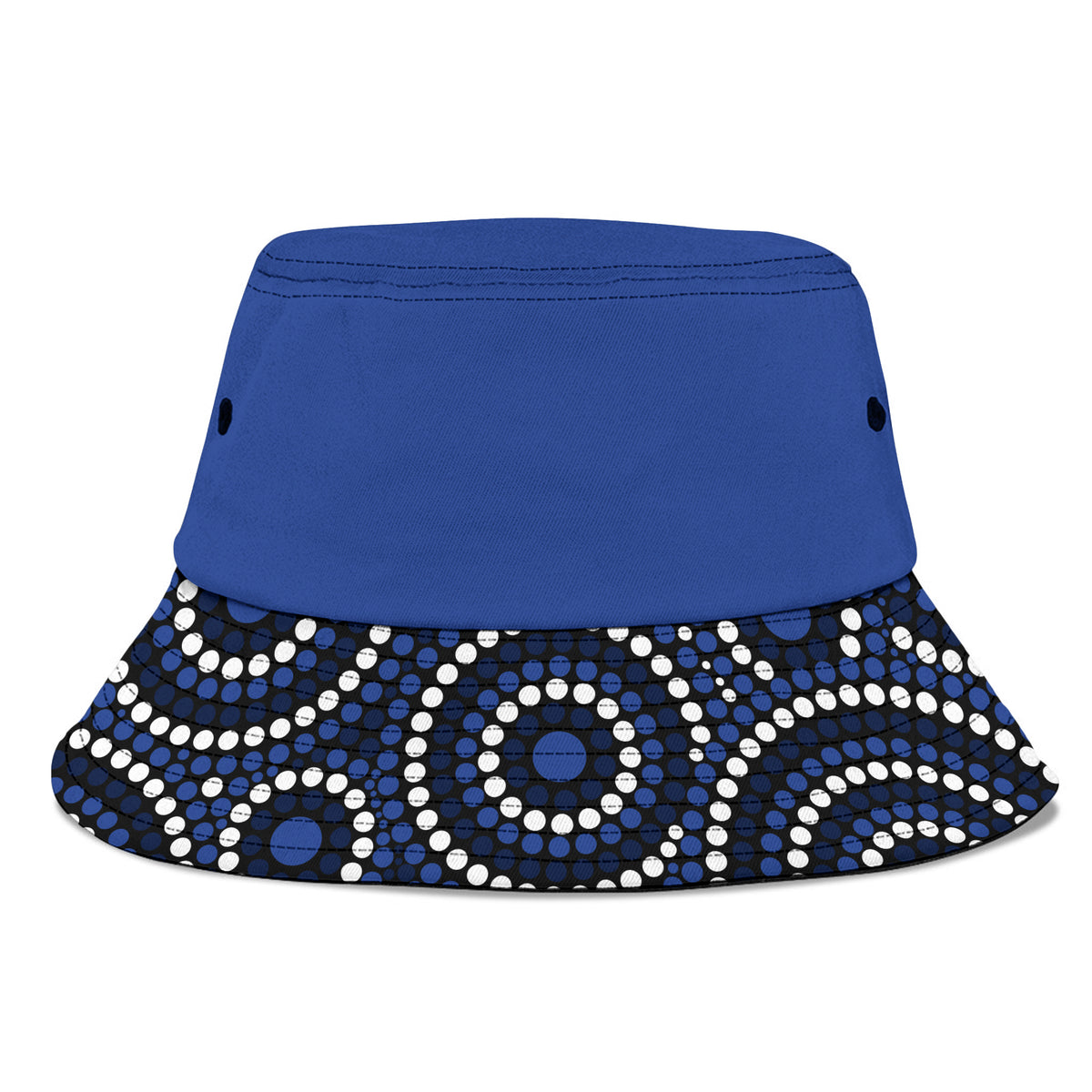 north-melbourne-football-bucket-hat-2023-indigenous-art-unique-version