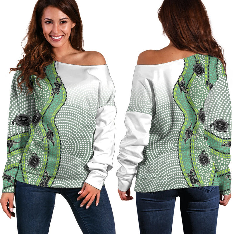australia-kangaroo-lizard-turtle-and-aboriginal-off-shoulder-sweater