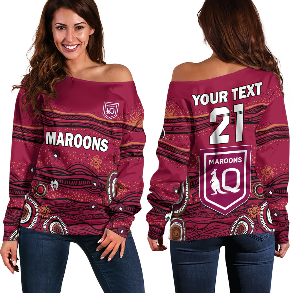 custom-text-and-number-qld-maroons-rugby-off-shoulder-sweater-indigenous