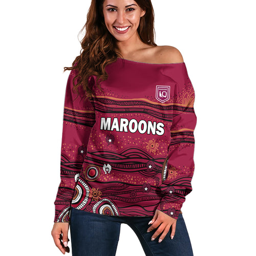 custom-text-and-number-qld-maroons-rugby-off-shoulder-sweater-indigenous