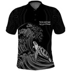 CUSTOMER REQUEST - wseekee - 110825 Polo Shirt Dhari Mix Aboriginal Turtle LT7