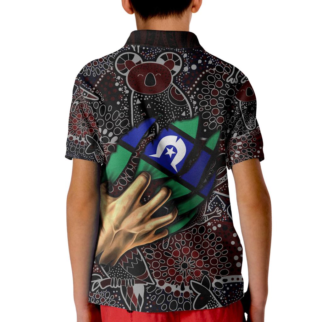 Aboriginal Polo Shirt - Torres Strait Blood In Me