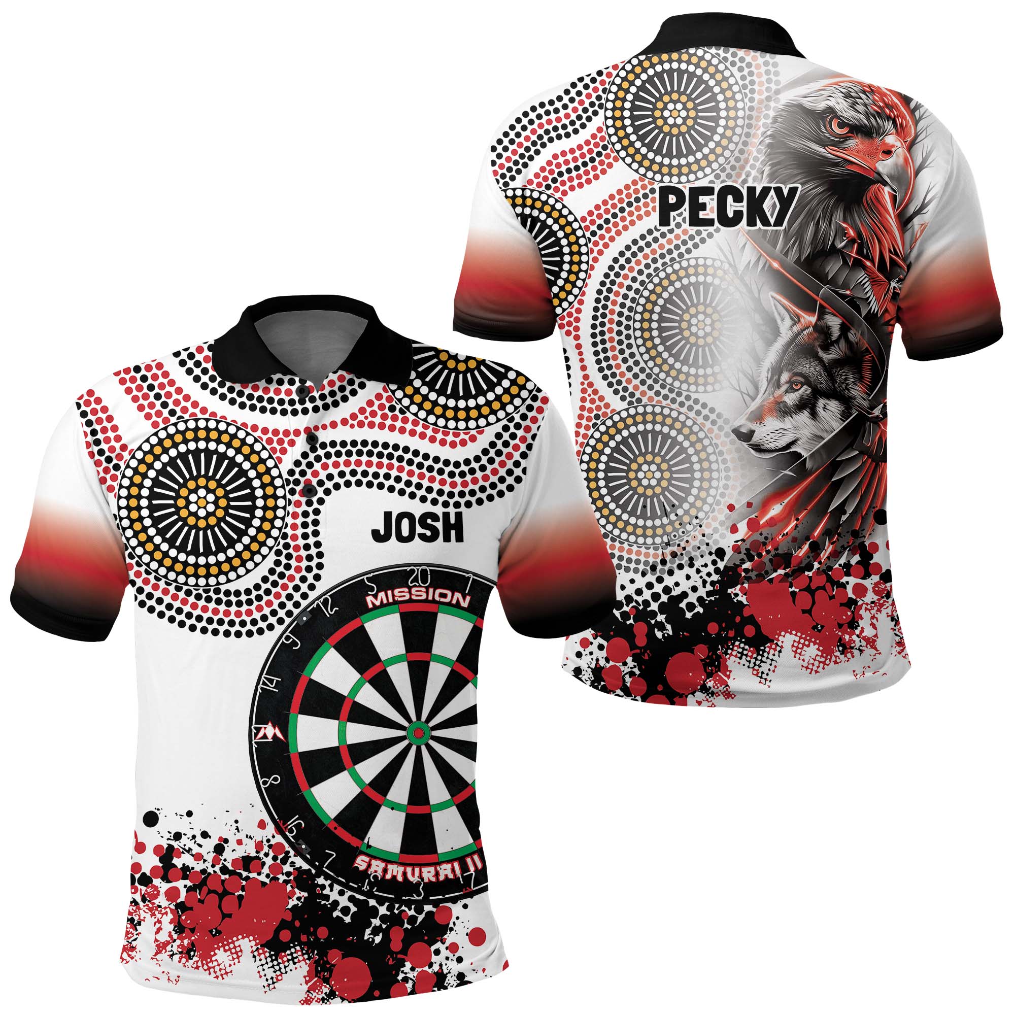 CUSTOMER REQUEST - Joshua Abbiemason - 030225 Polo Shirt LT7
