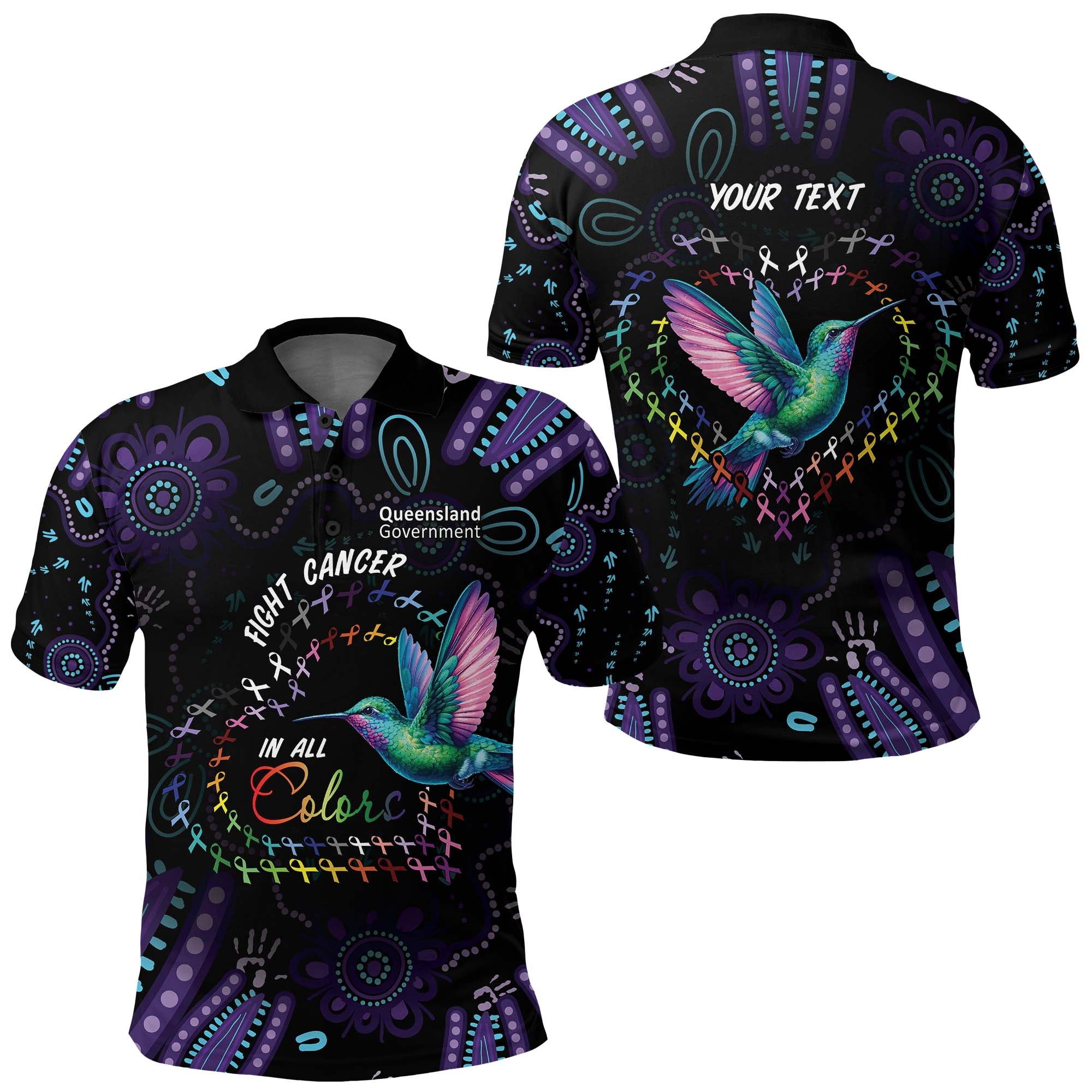 CUSTOMER REQUEST - 050825 Polo Shirt Hummingbird LT7
