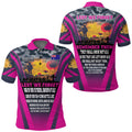 CUSTOMER REQUEST - tracey.munt - 190326 Polo Shirt ANZAC Poem LT7