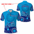Personalised Aboriginal Dolphin Polo Shirt LT9