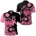 CUSTOMER REQUEST - 310525 - Breast Cancer Black Polo Shirt LT7