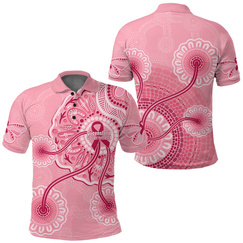 CUSTOMER REQUEST - 310525 - Breast Cancer Pink Polo Shirt LT7