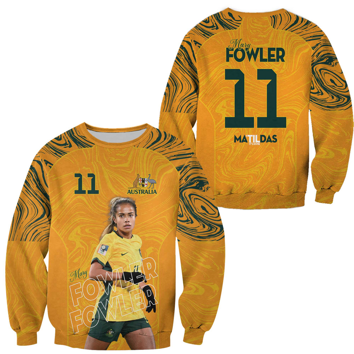 Mary Fowler Australian Matildas Sweatshirt LT9