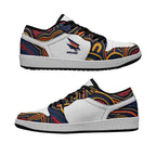 Adelaide Football 2026 Low Sneakers Aboriginal Art