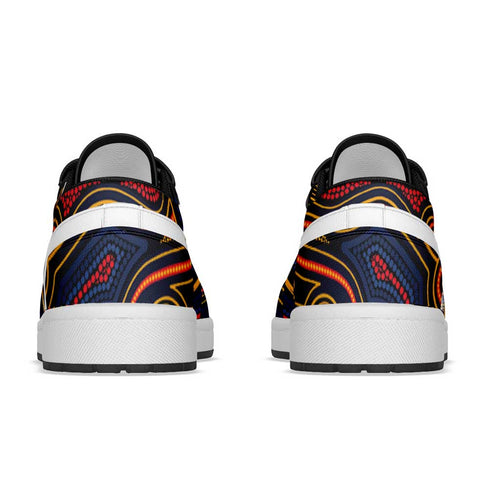 Adelaide Football 2026 Low Sneakers Aboriginal Art