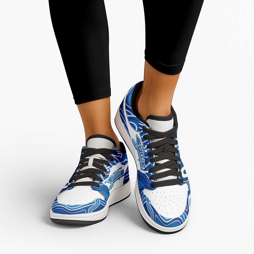 Adelaide Strikers 2026 Cricket Low Sneakers Aboriginal Art