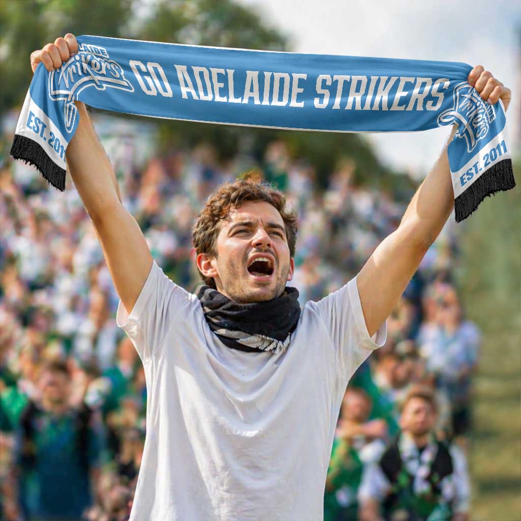 Adelaide Strikers Cricket Personalised Ruffneck Scarf 2026 Go Champions