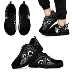 All Black New Zealand Sneakers Aotearoa Silver Fern With Manaia Maori Unique