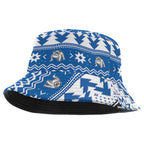 Angry Santa Bulldog Bucket Hat Christmas Rugby League Spirit - Aussie Hoodie