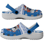 Angry Santa Bulldog Clogs Shoes Christmas Rugby League Spirit - Aussie Hoodie