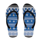 Angry Santa Bulldog Flip Flops Christmas Rugby League Spirit - Aussie Hoodie