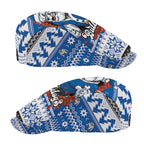 Angry Santa Bulldog Jeff Hat Christmas Rugby League Spirit - Aussie Hoodie