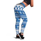 Angry Santa Bulldog Leggings Christmas Rugby League Spirit - Aussie Hoodie