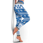 Angry Santa Bulldog Leggings Christmas Rugby League Spirit - Aussie Hoodie