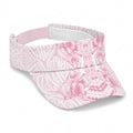 Aotearoa Kowhaiwhai Poutama Pink Motif Sun Visor Cap